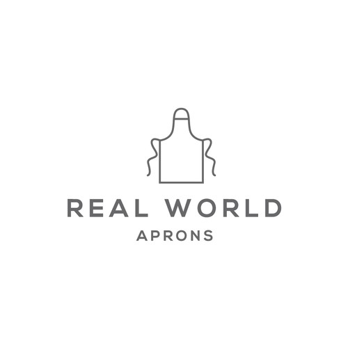 Real World Aprons Logo Design by SP-99