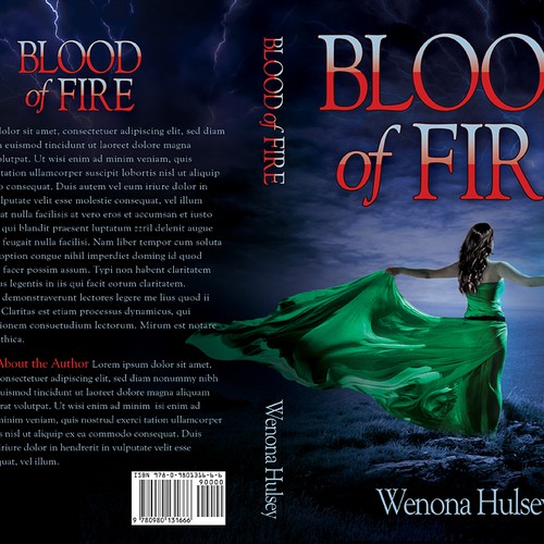 Design the cover for the Final Book in the Blood Burden Series by Wenona Hulsey, Author Design by line14