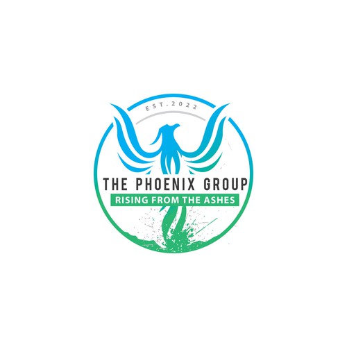 Phoenix Rising Design by Custom Logo Graphic