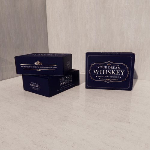 Design my DIY Whiskey Kit Box Design by Galapica