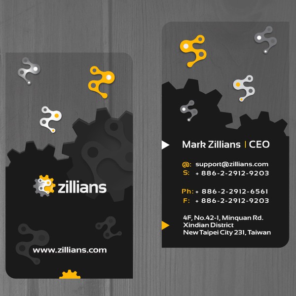 Zillians needs a new stationery