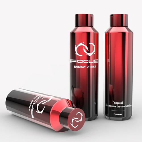 Focus Energy Bottle Design by Iztok, Ivana (IZ+IV)