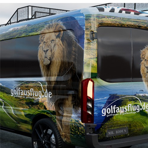 Mini Bus wraping for touristik Mercedes Sprinter Design by TANSA ART