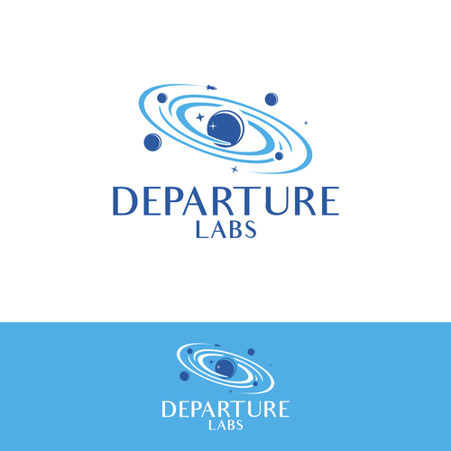 Space Exploration themed Logo for Experimental Software Studio Design by Riv26