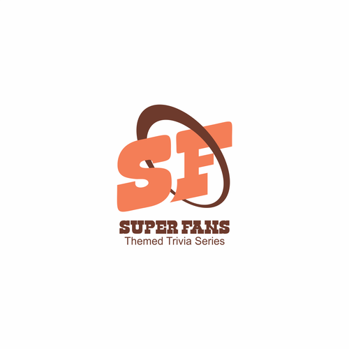 SUPER FANS Theme Trivia Series Logo Design by SNA PROJECT