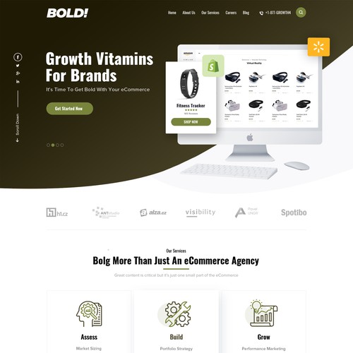 Design-Entwurf in der Kategorie Webseiten-Design von OMGuys™