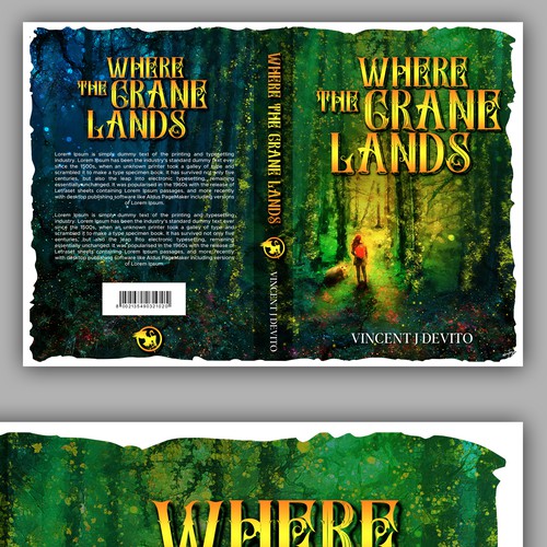 Design cover for a magical book with talking animals Design by tumpa mistry