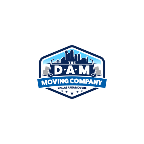 jagokandankさんのDesign a fun, high-quality logo for The DAM Moving Companyデザイン