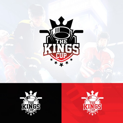 "The Kings Cup" hockey tourney Powered by Just Get Good-ontwerp door achi_13