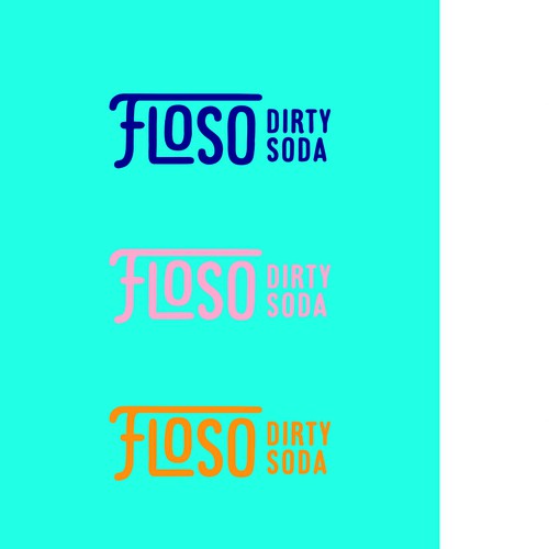 Floso - Dirty Soda shop in Pacific Northwest Diseño de rl X