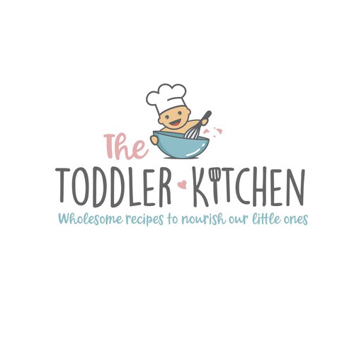 Design Fun logo for a food blog company focused on toddler and family nutrition and recipes. di meryofttheangels77