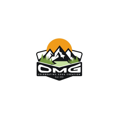 OMG Outdoor Ministry Group Design por Color Dot