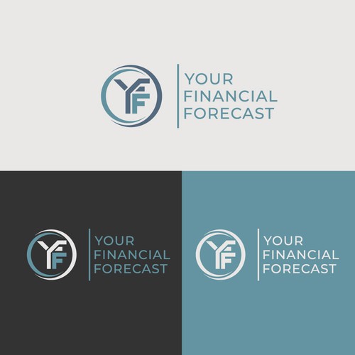 Your Financial Forecast Logo Design by F & S design.