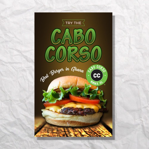 Billboard for Burger Company Design by JeoPiXel