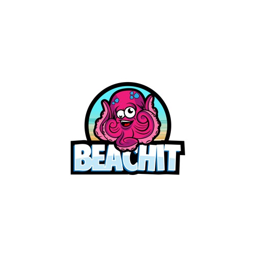 seeking fun beach creature logo! Design by TR photografix