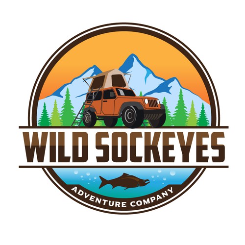 Design a logo for a rooftop tent adventure company in Alaska Design by Design_222