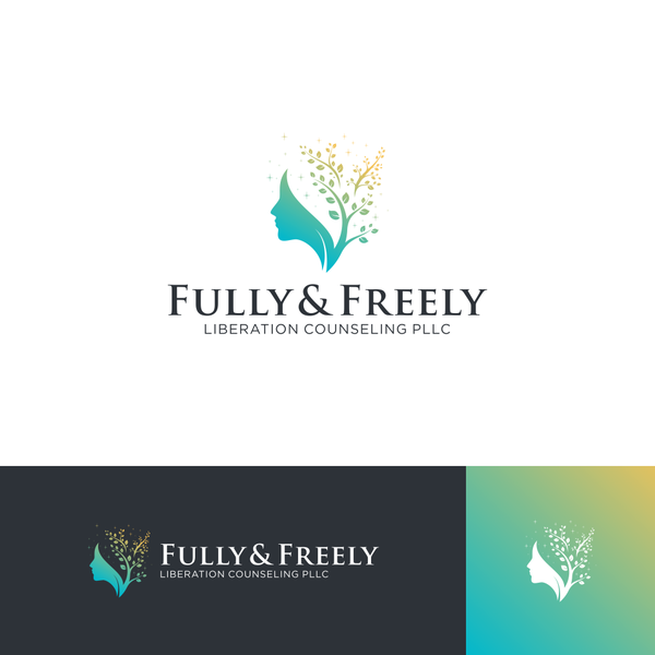 Design by Aone™ titled "Fully&Freely Liberation Counseling PLLC"