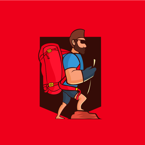 Design realizzato da rifqyaul intitolato "Logo Illustration for Project Red Point"