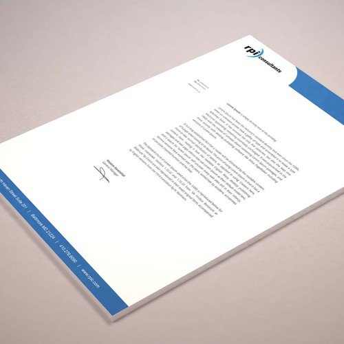 Create Letterhead for Proposals (Used With Multipage PDFs) | Stationery ...