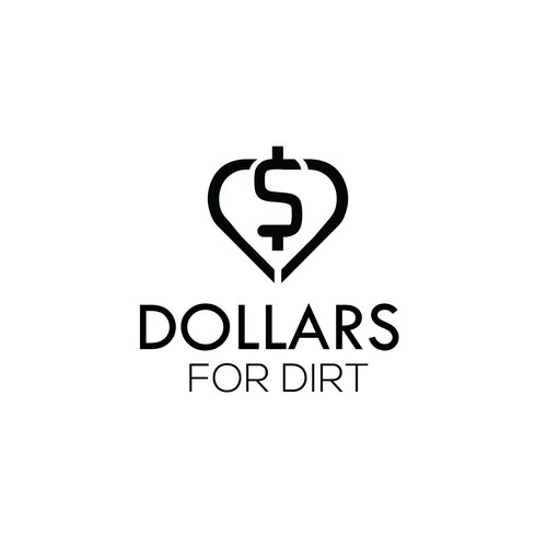 Design the best Dollars for Dirt Logo for a up and coming real estate land investing business-ontwerp door Abdul Mukit