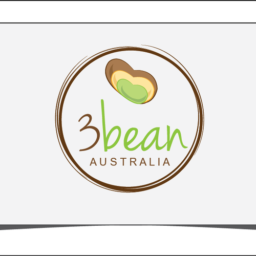 logo for 3 Bean AUSTRALIA デザイン by II Rachel II