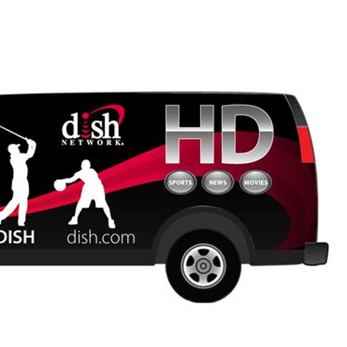 V&S 002 ~ REDESIGN THE DISH NETWORK INSTALLATION FLEET Design by My99Designs