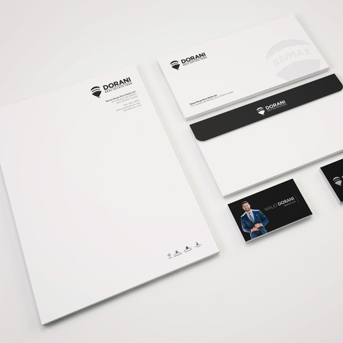 BUSINESS CARD, LETTERHEAD & ENVELOPE Design by @bh!jit