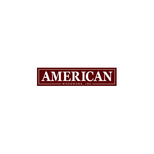 American Woodwork news a new logo Design by DesignWarrior13