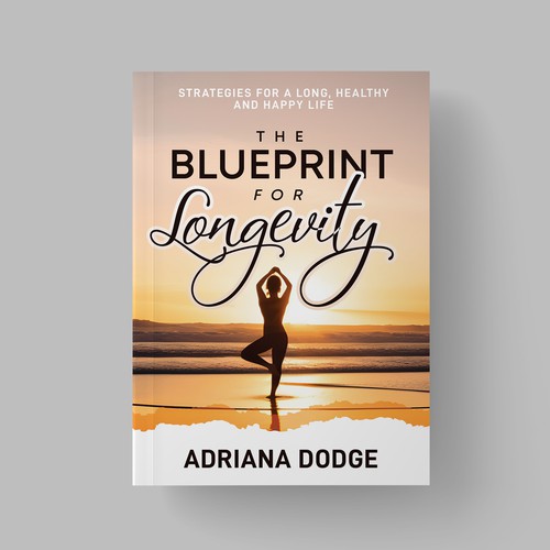 DESIGN A POWERFUL AND UNIQUE BOOK COVER "THE BLUEPRINT FOR LONGEVITY" Design by Mulyana D-Zign