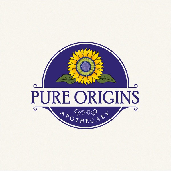 Design a healthy logo for Pure Origins Apothecary