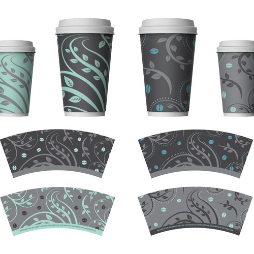 コンペ「Artwork Design for Paper Cups」のデザイン by OpArtさん 