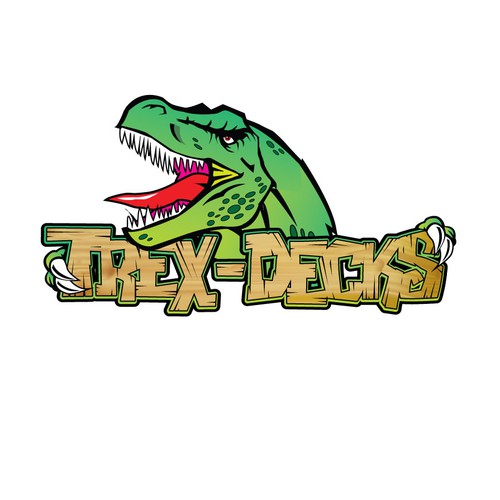 Trex-Decks Logo Contest - Dinosaurs and Decking! | Logo design contest