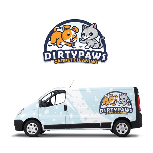 Bright & Playful logo needed for pet focussed carpet cleaning company Design von LastBlacker