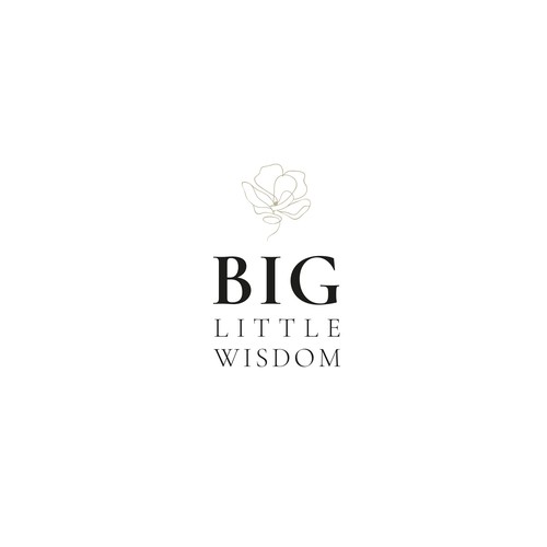 Create a pure & simple logo/ CI for "Big Little Wisdom" (Ayurvedic Inspired Skincare) Design by JU_PO