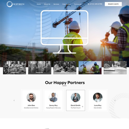 Create a Trendy New Webpage for an Half A Million Dollar-Value Website Agency Design by Pritesh P