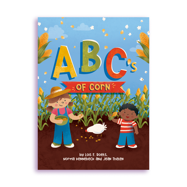 ABC's of Corn Children's Book Cover