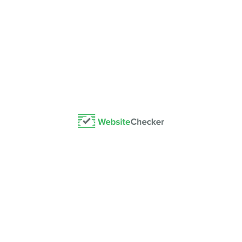 New SaaS Startup WebsiteChecker Needs a LOGO!! Design by hoGETz