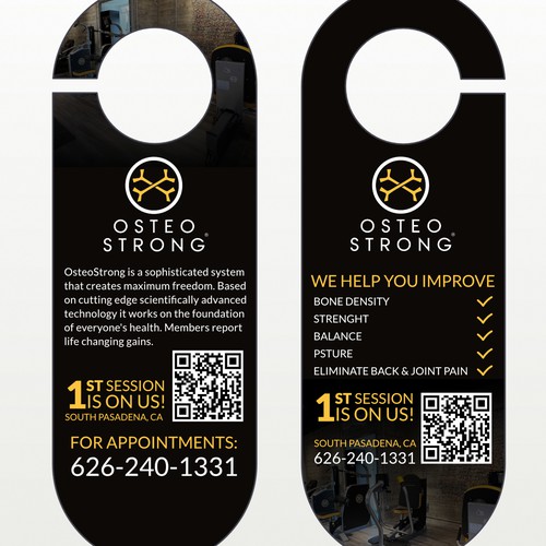 FLYER DOOR HANGERS! Design by Ventsi