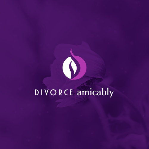 Logo for a new, healthy way for reasonable people to divorce Design by alflorin