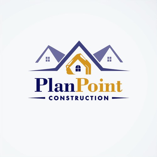 PlanPoint Construction Logo Needs A Remodel Design by delicreative