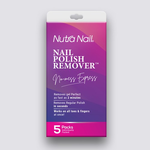 Nutra Nail Gel Remover Design by intanamir