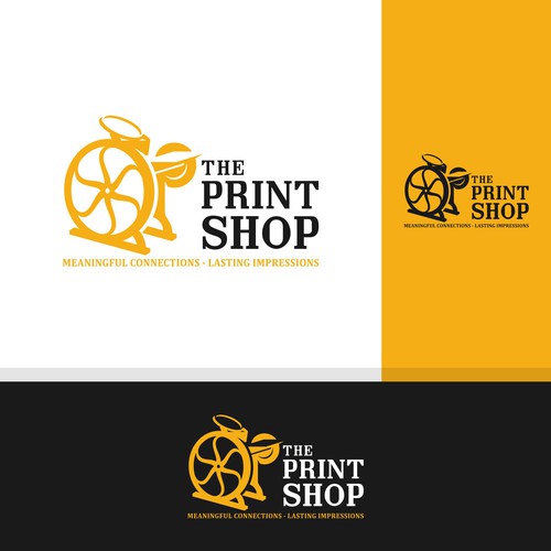 Reviving An Old Print Shop Design by AjiCahyaF