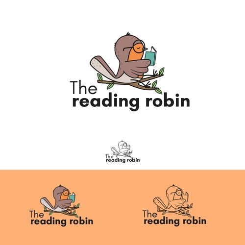 Design a logo for children's book store - to give an edge ! Design by AdryQ