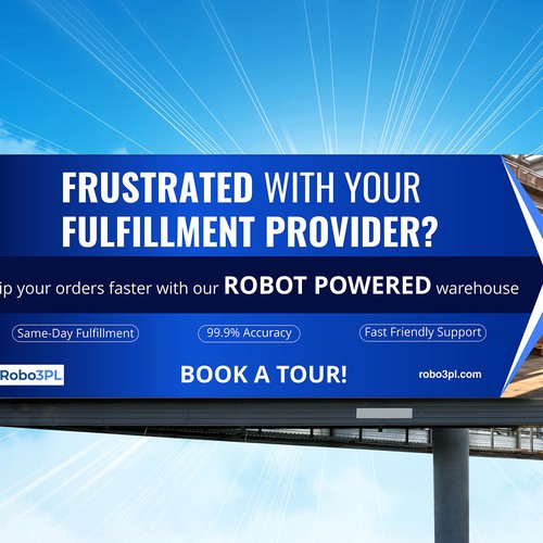 Signage contest entry by The 3colors