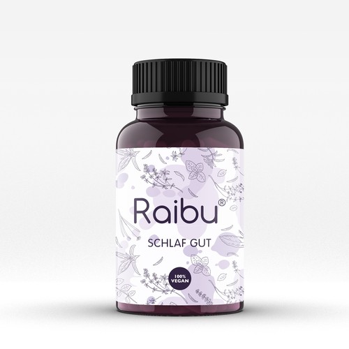 Create a Premium Supplement Jar Label for Natural Supplement Brand! Design by laudes