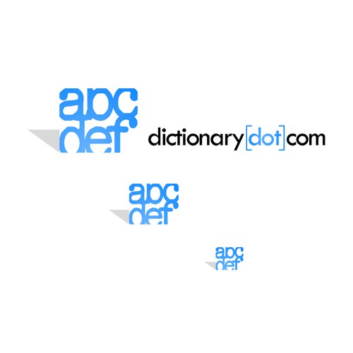 Dictionary.com logo Réalisé par annaandmak