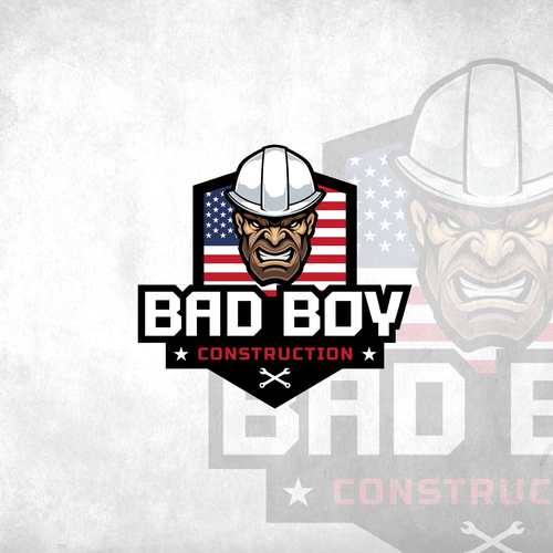 Bad Boy Logo for branding and apparel Design by GraphicRogue