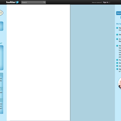 Create the next twitter background for Huntley Wealth Insurance Ontwerp door Jijeshp