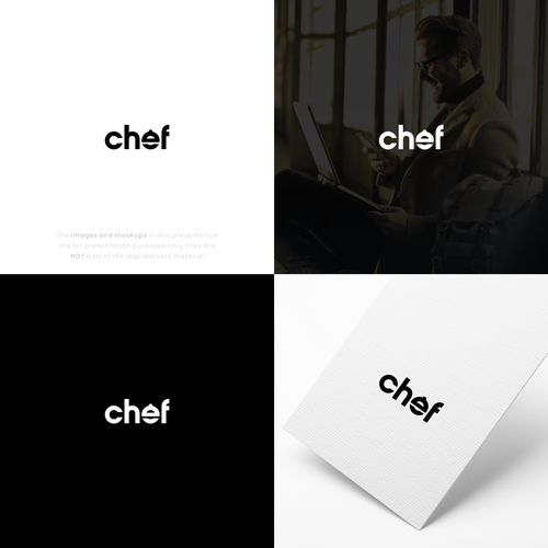 "CHEF": Food & Cooking Social Media Logo Design by Shuma41