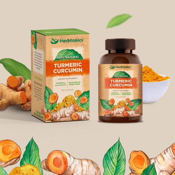 Supplement label and packaging design